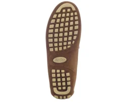 Mocasín de verano para hombre Terciopelo Caramelo Ferguson-Bexley Cheap