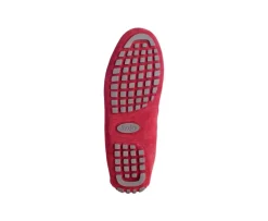 Mocasín de verano para hombre Terciopelo Rojo Oscuro Ferguson-Bexley Best Sale