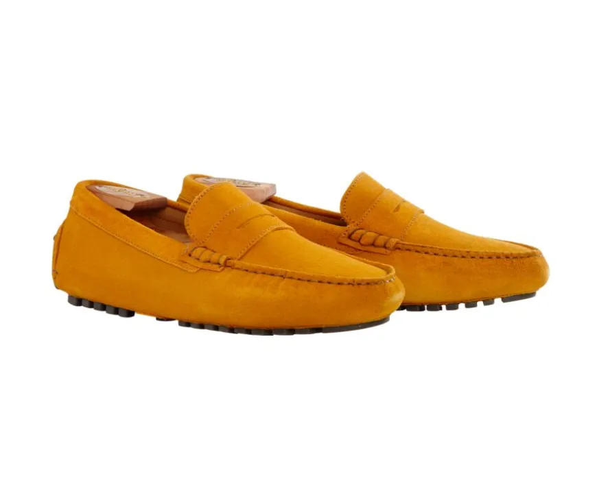 Mocasín de verano para hombre Terciopelo Sol Ferguson-Bexley Outlet