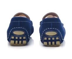 Mocasín de verano para hombre Terciopelo Índigo Ferguson-Bexley Flash Sale