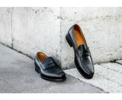 Mocasín hombre piel Negro Wembley Classic-Bexley Best Sale
