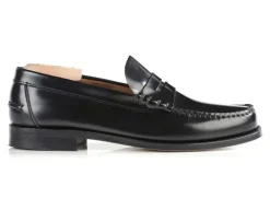 Mocasín hombre piel Negro Yale-Bexley Clearance