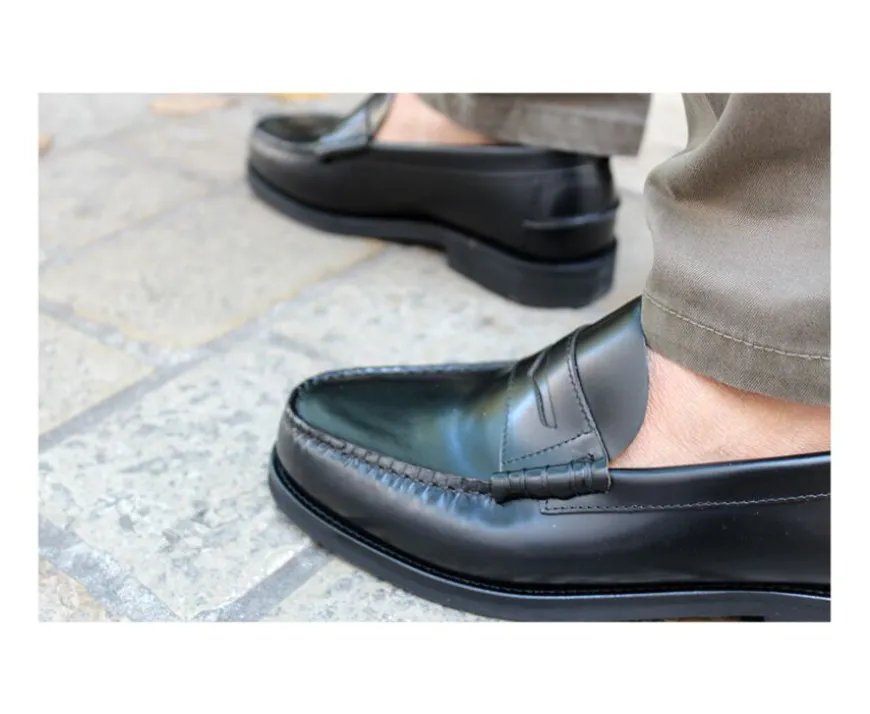 Mocasín hombre piel Negro Yale-Bexley Clearance