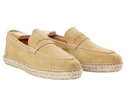 Mocasín hombre Terciopelo Beis Oscuro Panarea-Bexley Sale