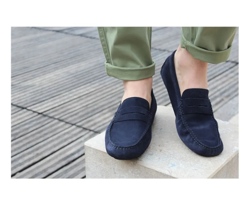 Mocasín hombre verano Terciopelo Marino Seacrest Ii-Bexley Hot