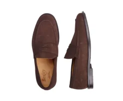 Mocasín para hombre Terciopelo Pardo Derybrook-Bexley Outlet