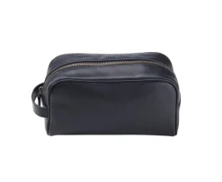 Neceser de cuero Negro-Bexley Outlet