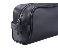 Neceser de cuero Negro-Bexley Outlet