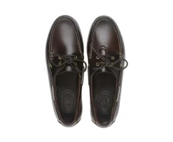 Náuticos de cuero Marrón oscuro para hombre Trawler-Bexley Sale