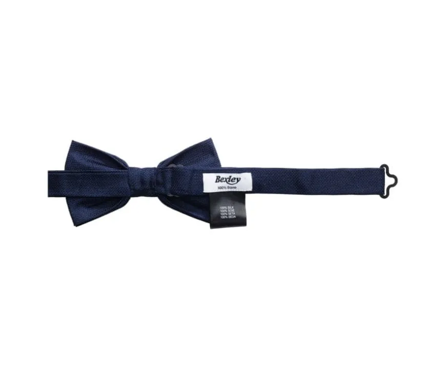 Pajarita de seda Azul Marino para hombre-Bexley Best