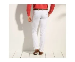 Pantalón chino de hombre Blanco Kyrk-Bexley Cheap