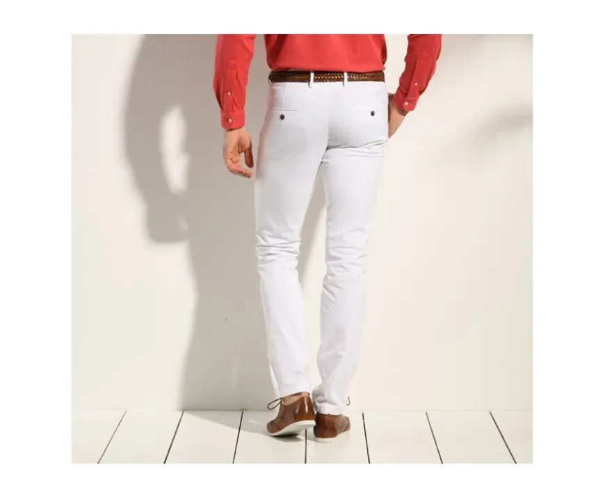 Pantalón chino de hombre Blanco Kyrk-Bexley Cheap