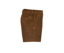 Pantalón chino de pana para hombre Camel oscuro Norman-Bexley Store