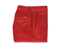 Pantalón chino de pana para hombre Rojo granate Norman-Bexley Store