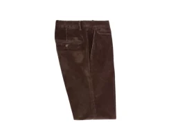 Pantalón chino de pana Pardo para hombre Norman-Bexley Flash Sale