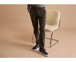 Pantalón chino de terciopelo Aceituna Kinsley-Bexley Hot