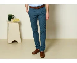 Pantalón chino hombre Azul grisáceo Kallen-Bexley Cheap