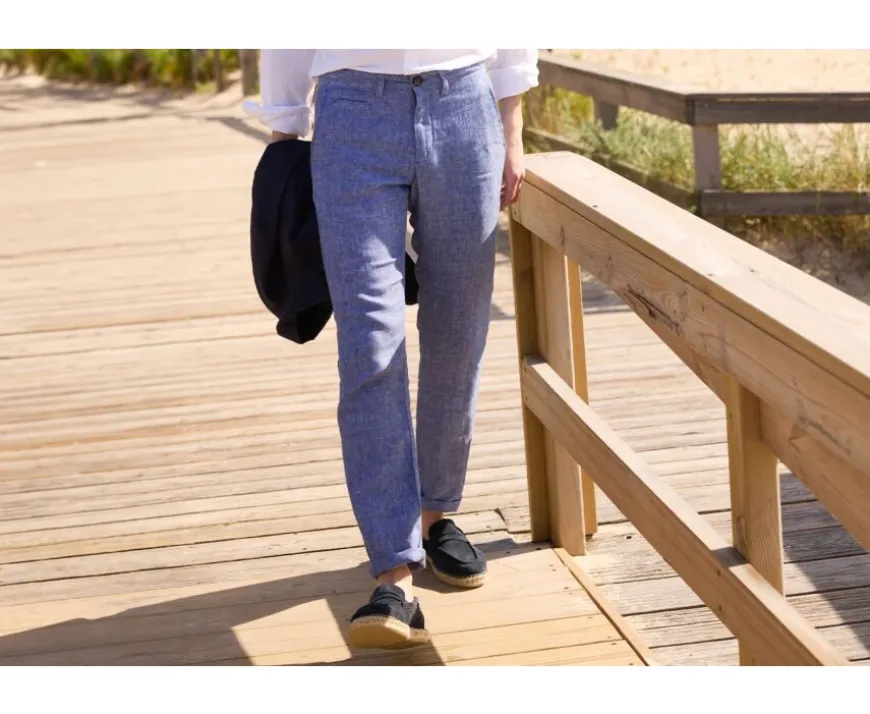 Pantalón chino hombre Azul Kylson-Bexley Fashion