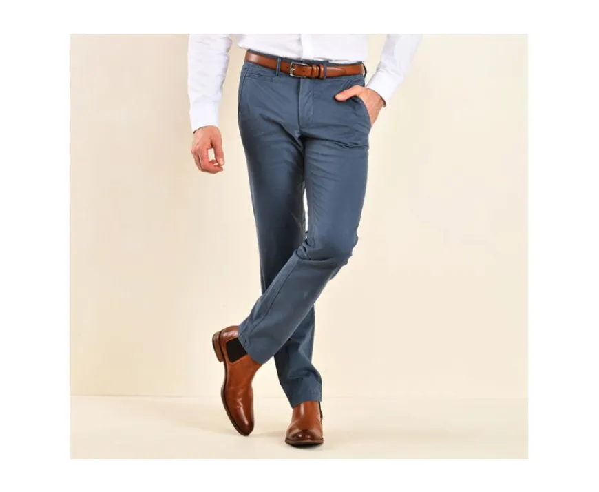 Pantalón chino hombre Azul nórdico Kyrk-Bexley Fashion