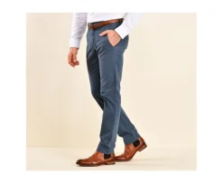 Pantalón chino hombre Azul nórdico Kyrk-Bexley Fashion