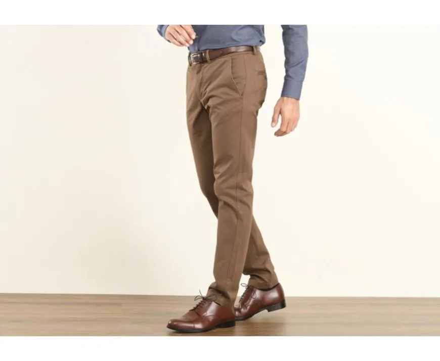 Pantalón chino hombre Chocolate Nigel Ii-Bexley Cheap