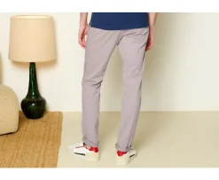 Pantalón chino hombre Greige Oscuro Kyrk-Bexley Shop