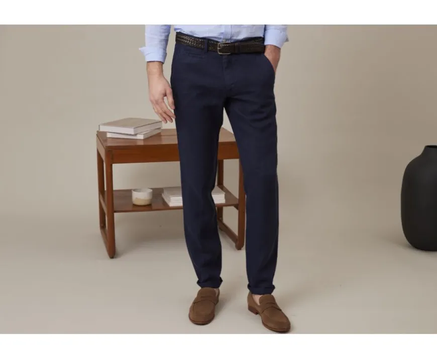 Pantalón chino hombre Navy Kylson-Bexley Hot