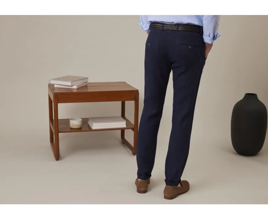 Pantalón chino hombre Navy Kylson-Bexley Hot
