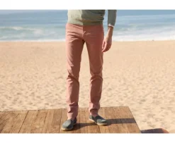 Pantalón chino hombre Rosa viejo Kyrk-Bexley Shop