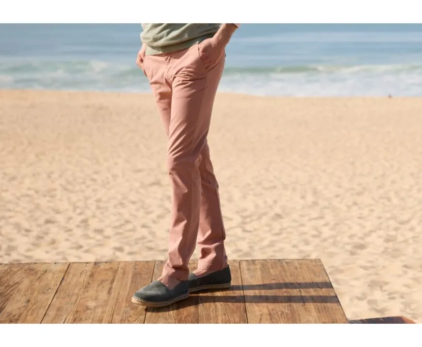 Pantalón chino hombre Rosa viejo Kyrk-Bexley Shop