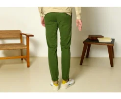 Pantalón chino hombre Verde bosque Kyrk-Bexley Clearance
