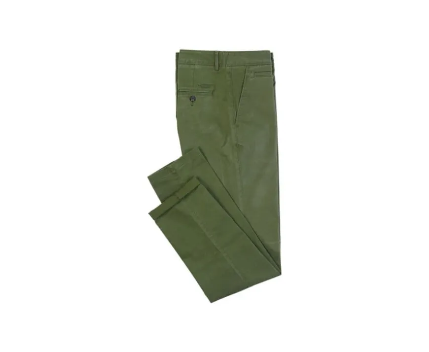 Pantalón chino hombre Verde bosque Kyrk-Bexley Clearance