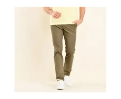 Pantalón chino para hombre Aceituna oscura Kyrk-Bexley Best Sale