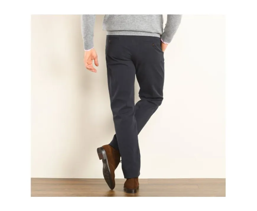 Pantalón chino para hombre Azul marino Jerry Ii-Bexley Cheap