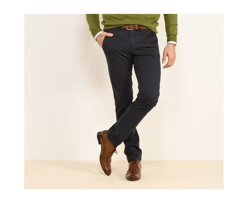 Pantalón chino para hombre Azul marino Kyrk-Bexley Cheap