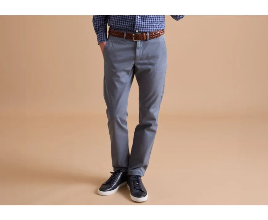 Pantalón chino para hombre Azul grisáceo Nigel Ii-Bexley Cheap