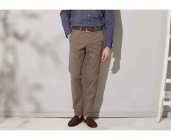 Pantalón chino para hombreTopo oscuro II Jerry Ii-Bexley Outlet