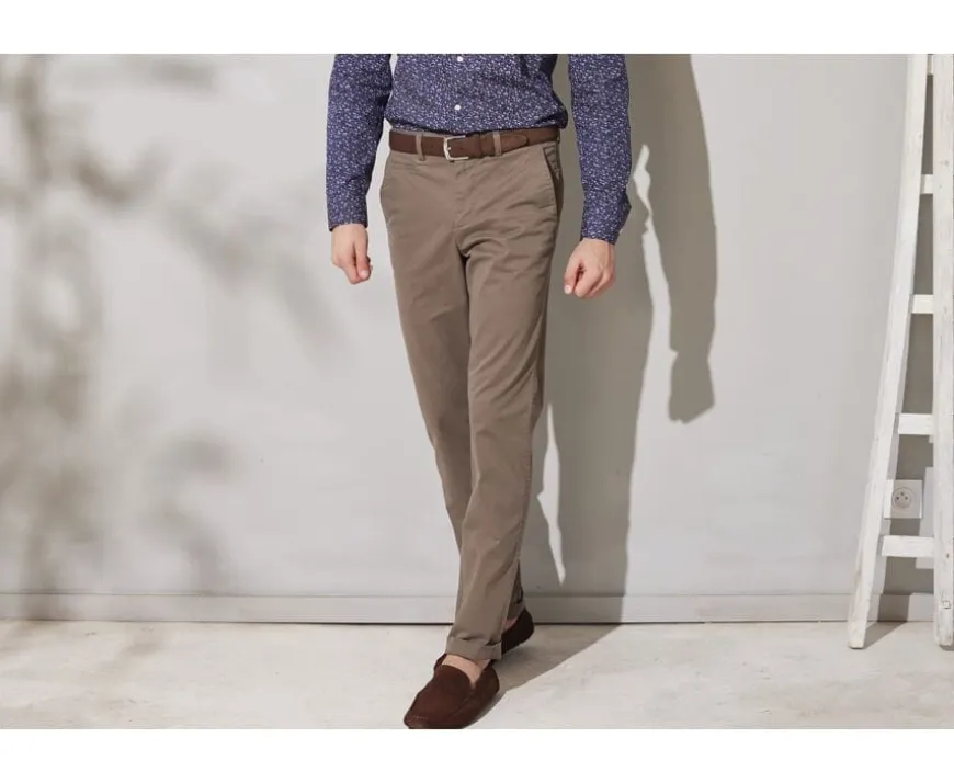 Pantalón chino para hombreTopo oscuro II Jerry Ii-Bexley Outlet