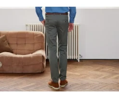 Pantalón chino para hombre Verde Salvia Nigel Ii-Bexley Sale