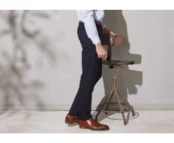 Pantalón de traje Azul marino para hombre Pantalon Lazare-Bexley Store