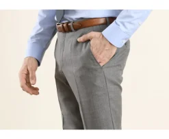 Pantalón de traje Gris claro para hombre Lazare-Bexley Online