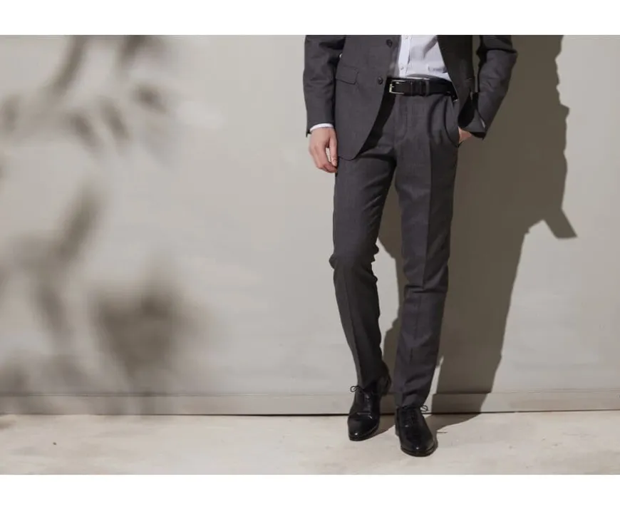 Pantalón de traje Gris medio para hombre Lazare-Bexley Best