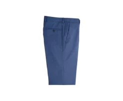 Pantalón de traje hombre Azul claro moteado Pantalon Lazare-Bexley Sale