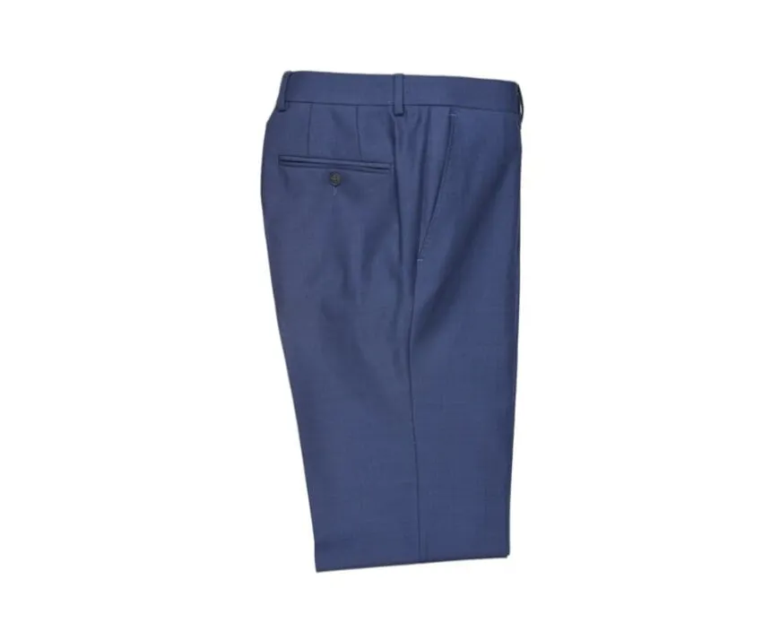 Pantalón de traje hombre Azul franco Lazare-Bexley Shop