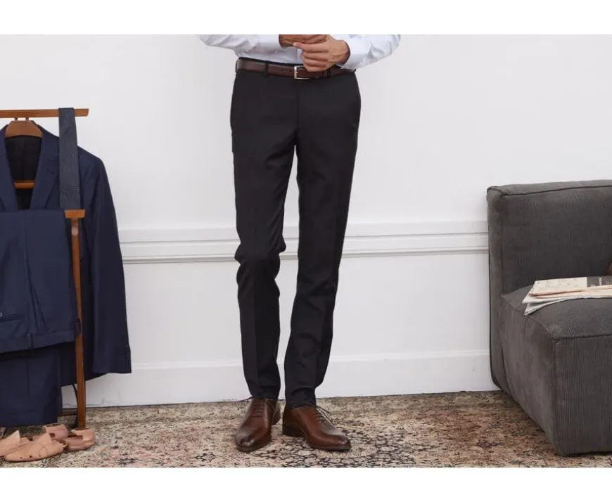 Pantalón de traje Negro para hombre Lazare-Bexley Discount
