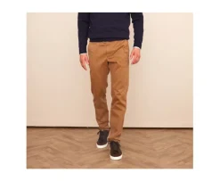 Pantalon chino para hombre Caramelo Nigel Ii-Bexley Best