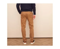 Pantalon chino para hombre Caramelo Nigel Ii-Bexley Best