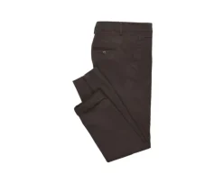 Pantalon chino para hombre Pardo oscuro Nigel Ii-Bexley Fashion