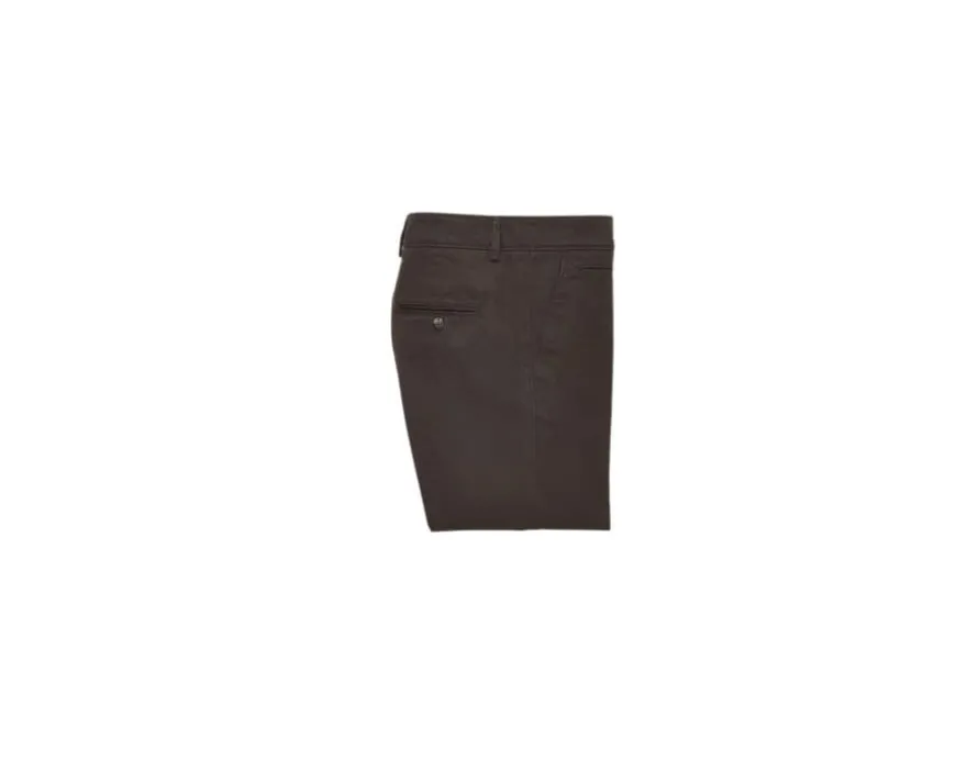 Pantalon chino para hombre Pardo oscuro Nigel Ii-Bexley Fashion