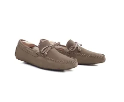 Pantuflas de hombre de ante Topo Pantuflas-Bexley Discount